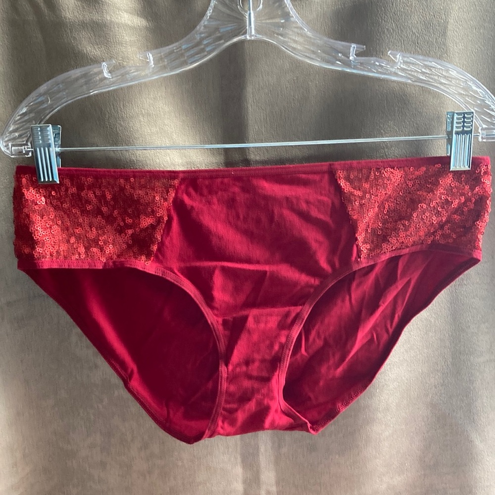 NWT Victoria’s Secret Hiphuggers with sequins